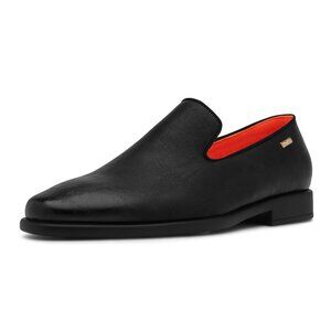 The Alpha L TAYNO Leather Loafer Plain Black